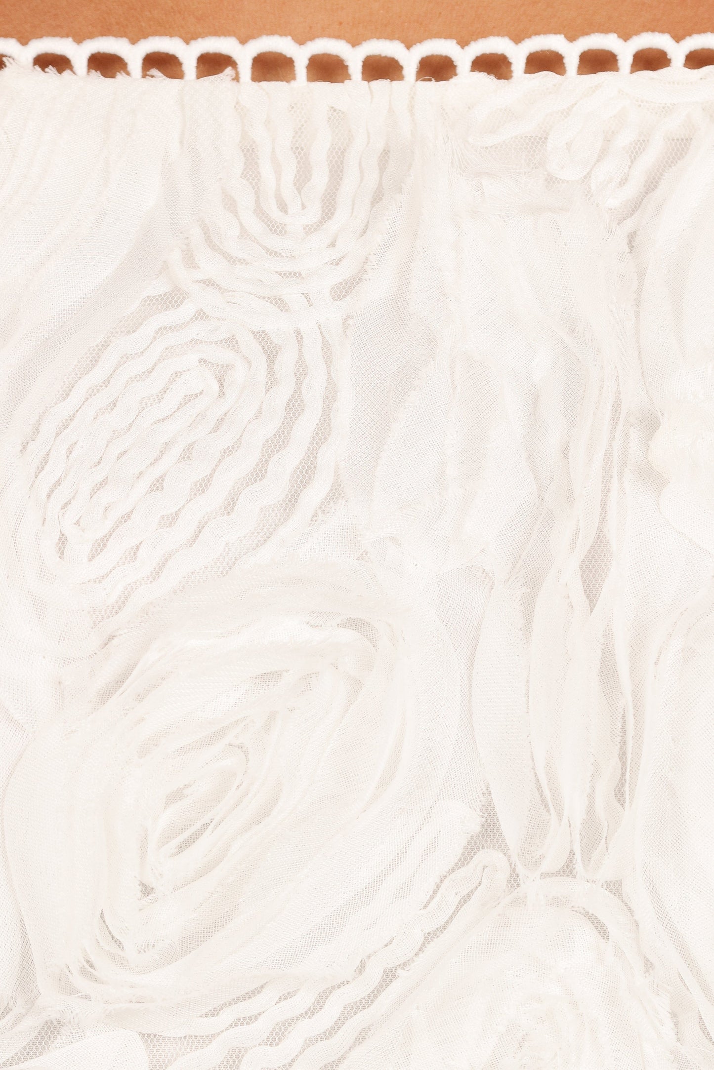 Gabbie Midi Dress - White
