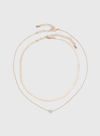 Capriana Necklace Gold
