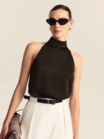 Satin Halter Top