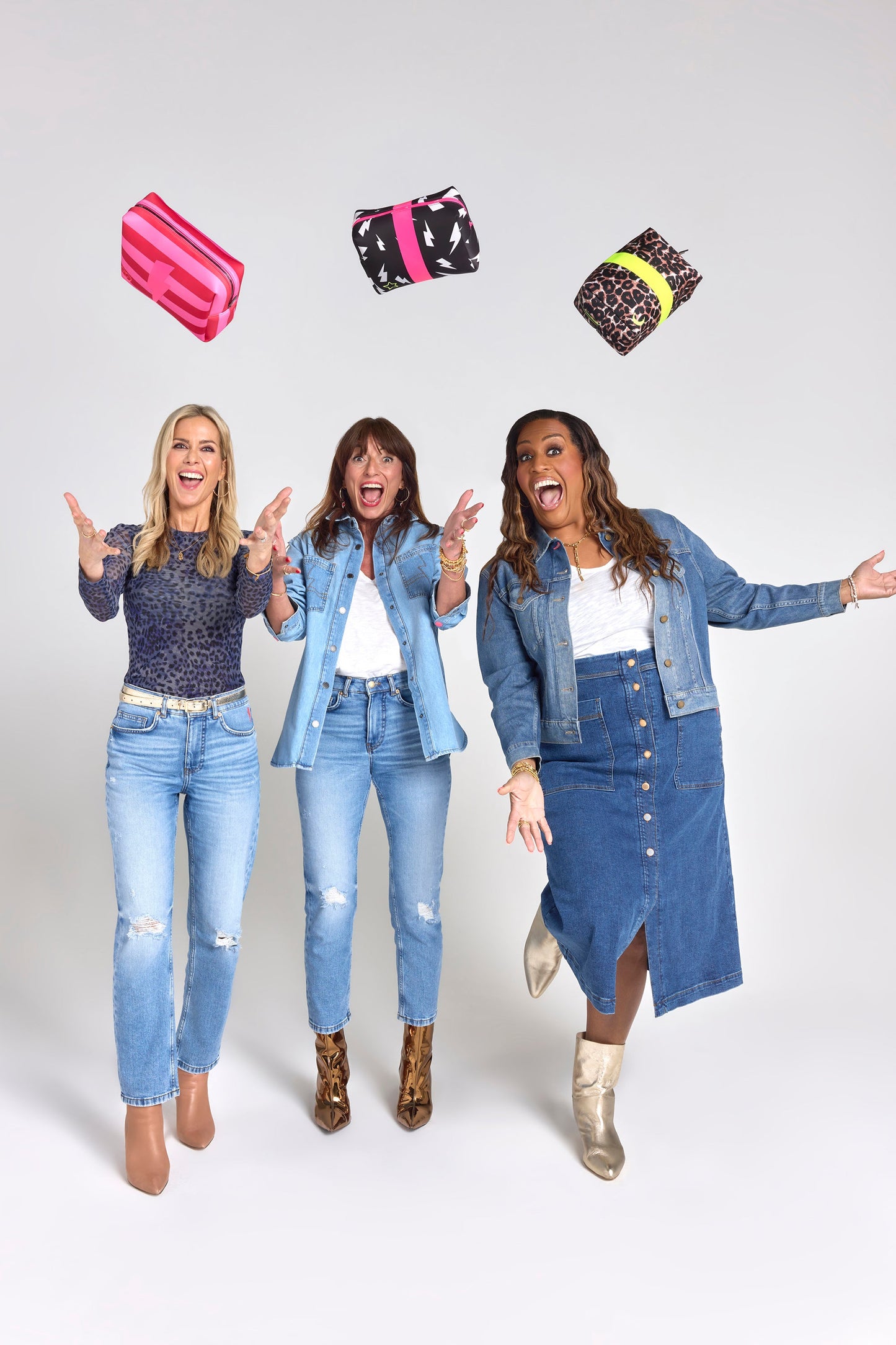 Scamp & Dude x Kate Lawler Pink with Red Stripe Charity Swag Bag