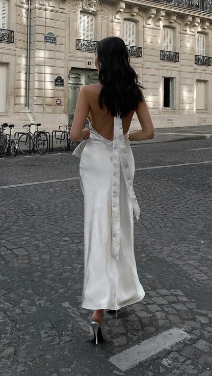 Amalia Maxi Dress - Champagne