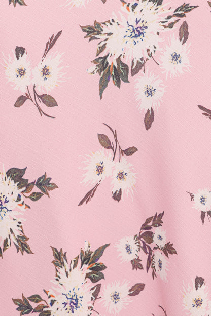 Evie Maxi Skirt - Pink Floral