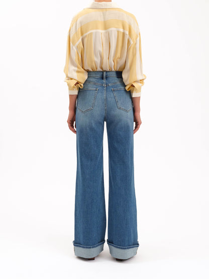 Far Out Wide Leg Jean - Big Break