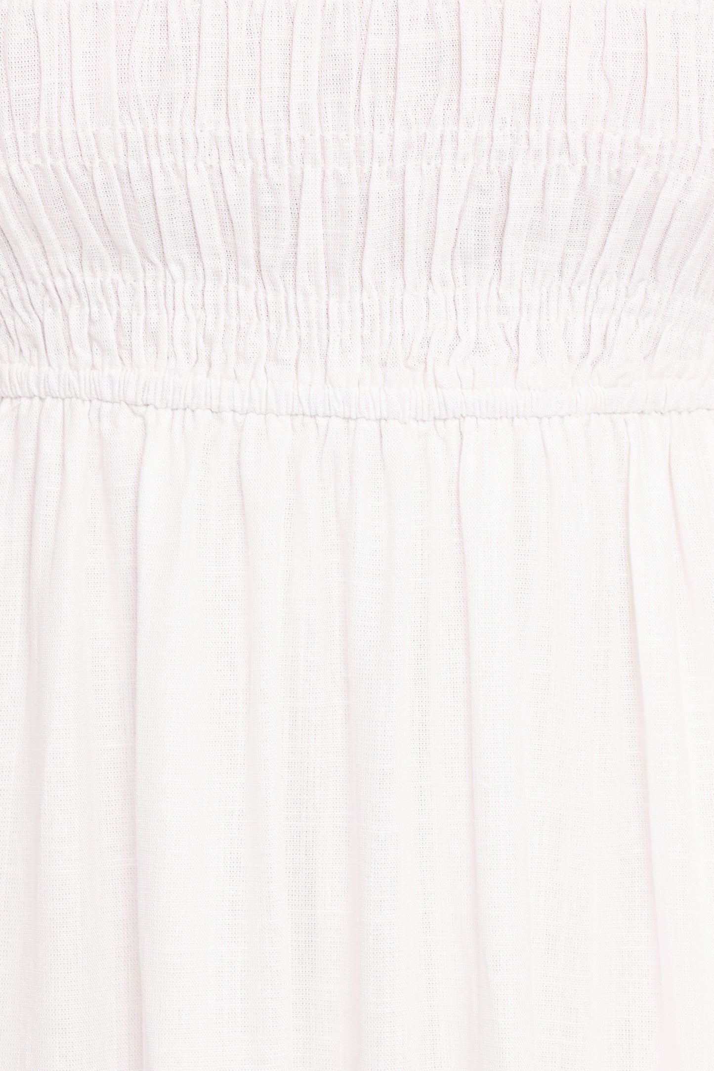 Emari Puff Sleeve Mini Dress - White