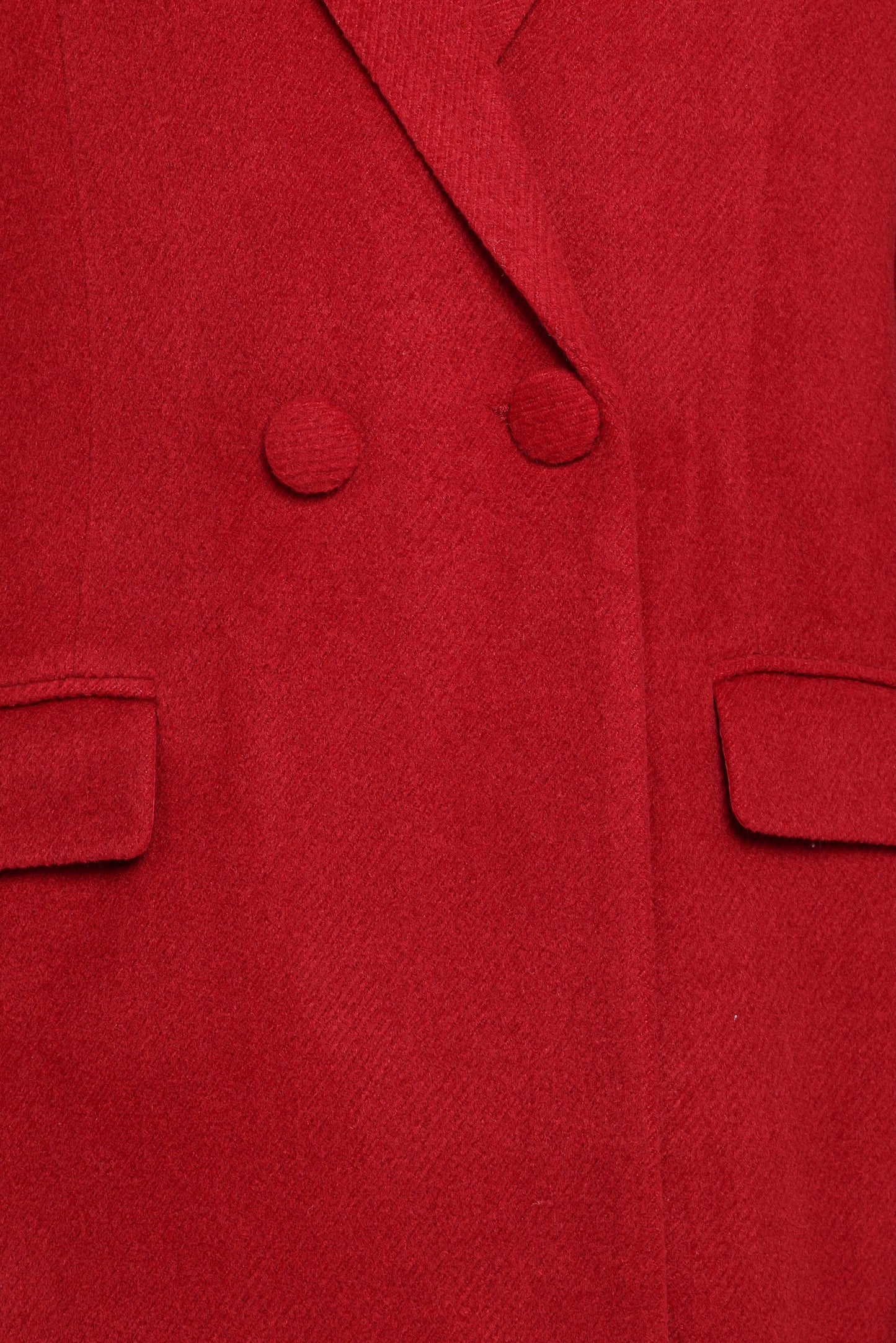 Jett Long Blazer Coat - Red