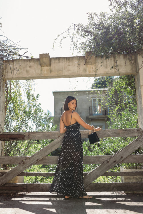 Hilary Wide Leg Jumpsuit - Black