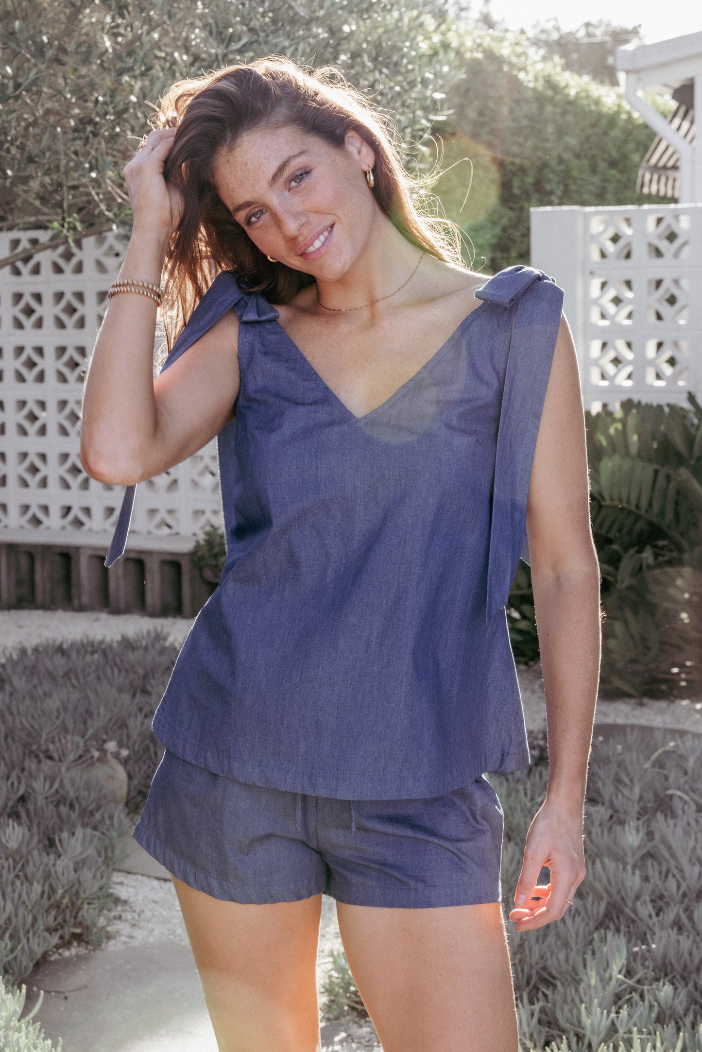 Francis Short Set - Denim