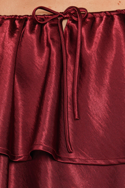 Janina Blouse - Wine